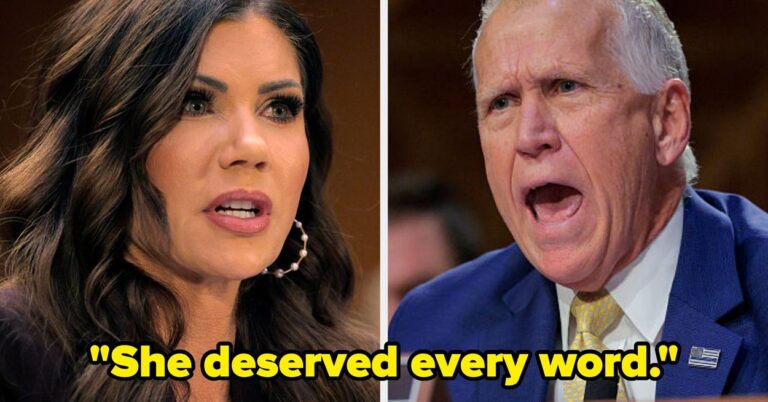 "He Dragged Her So Bad": This Republican Is Going Viral For Absolutely Destroying Kristi Noem During A Senate Hearing