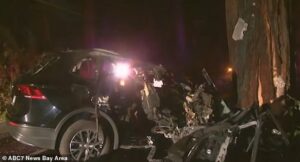 Ritzy Bay Area town torn apart after teacher’s daughter, 16, was behind wheel when four friends died in high-speed crash… then she posted a TikTok video that poured fuel on the flames