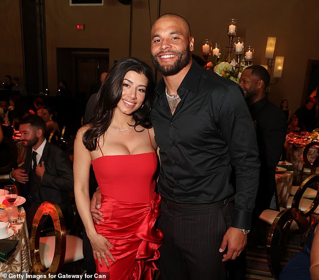 Dak Prescott is an ’emotional crying mess’: After his ex-fiancée couldn’t go through with wedding… friends speak out on desperate new drama that’s left them worried