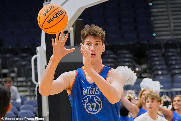 Florida’s Olivier Rioux – the tallest March Madness player ever at 7-foot-9 – makes shock decision on his future