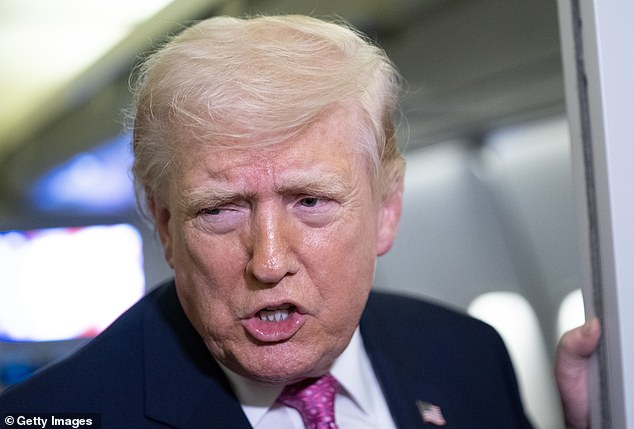 Shocked Trump reacts to Kristi Noem’s cross-dressing husband after Daily Mail blew lid on national security scandal