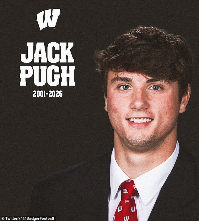 Ex-college football star Jack Pugh dead, years after quitting the sport due to depression