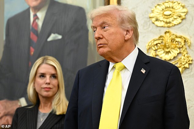 Trump ‘considers firing’ Pam Bondi over attorney general’s handling of Epstein files