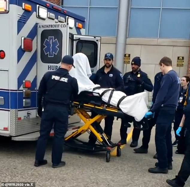 Michigan player suffers medical emergency at practice and is rushed to the hospital ahead of Final Four