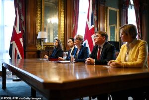 US absent as UK hosts summit TODAY in desperate bid to reopen Strait of Hormuz… after Trump told ‘allies’ to ‘take care of it yourselves’