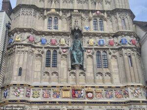 Iconic cathedral gets £1million bling makeover – but residents say ‘Disney-style’ stained glass windows are ‘horrible’