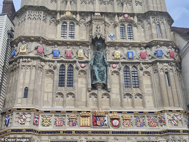 Iconic cathedral gets £1million bling makeover – but residents say ‘Disney-style’ stained glass windows are ‘horrible’