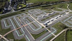 Park and ride that cost council £32milllion to build is STILL unused two years on due to road delays