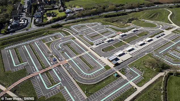 Park and ride that cost council £32milllion to build is STILL unused two years on due to road delays