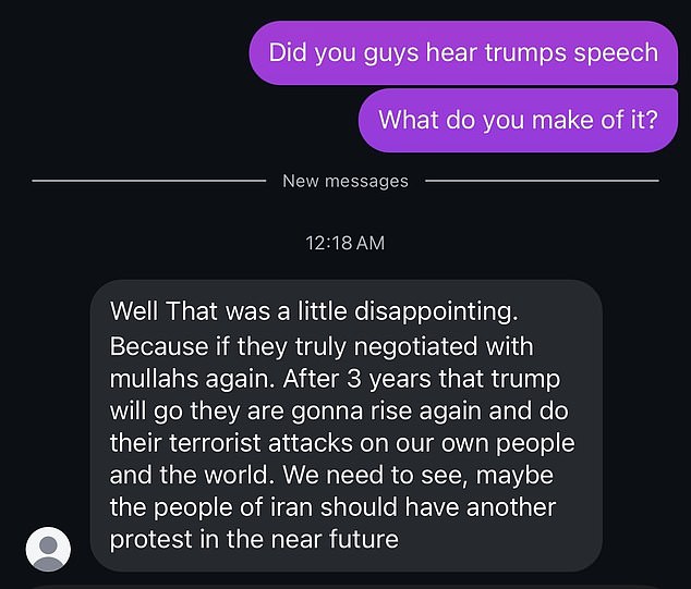 ‘We risked everything for freedom… was it all for nothing?’: Why heartbroken families in Iran feel ‘betrayed’ by Trump after he claims victory… as they’re left in the dark without a leader