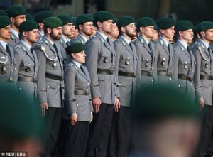 German men must ask the army for permission to leave country for more than three months under new rules