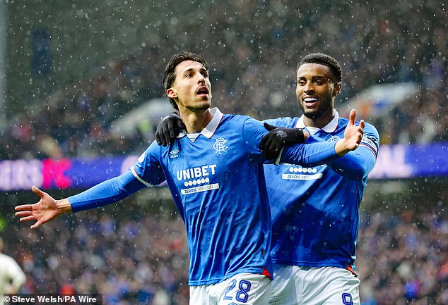 RANGERS 4 DUNDEE UTD 2: Danny Rohl’s men go top to pile pressure on Hearts… but they’ll need to defend better than this if they intend to stay there