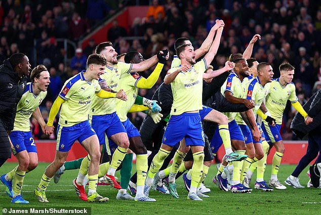 Southampton 2-1 Arsenal: Saints channel spirit of 1976 to stun Gunners as Mikel Arteta’s side suffer yet another blow to their season in latest cup defeat, writes OLIVER HOLT