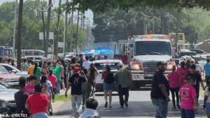 More than 20 people rushed to hospital after car smashes into packed parade in Louisiana