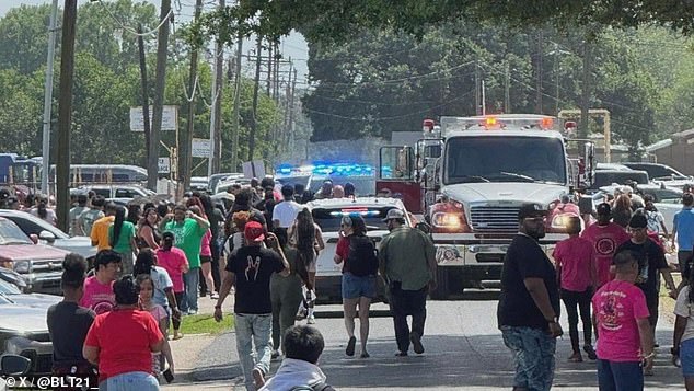 More than 20 people rushed to hospital after car smashes into packed parade in Louisiana