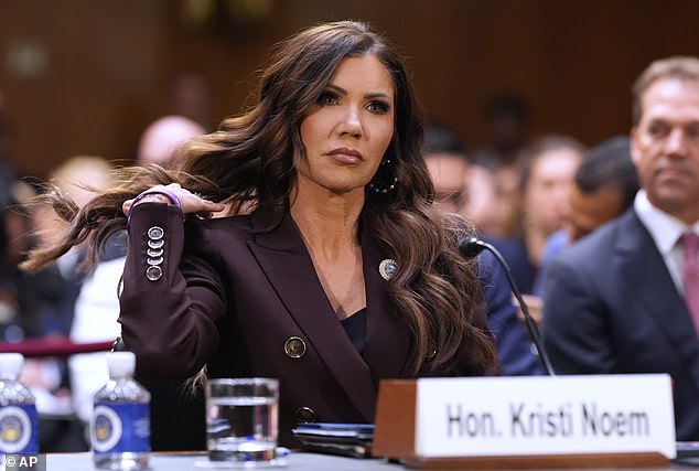 Fired Kristi Noem brazenly clings to lavish military base mansion weeks after Trump ouster