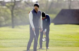 Pictured for first time: Disgraced child sex offender footballer Adam Johnson and his partner Stacey Flounders look barely recognisable as they are spotted after ‘typical suburban parents’ makeover – as we reveal new life