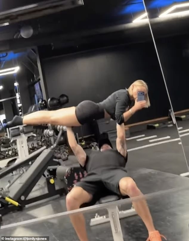 Chelsea drug-test outcast Mykhailo Murdyk bench presses his new GIRLFRIEND as Ukrainian keeps fit while he awaits ban verdict