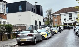 Woman and man are arrested over ‘antisemitic’ attempted arson attack at north London synagogue where ‘balaclava-clad suspects hurled petrol bombs’
