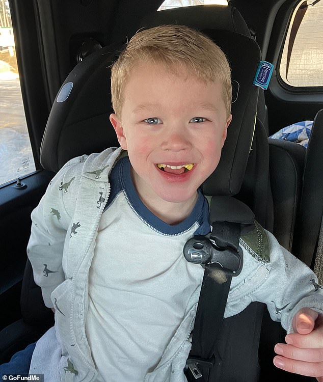 Brave 5-year-old fighting for his life after saving sibling from icy water drowning