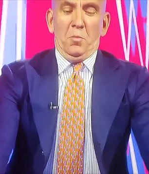 Bizarre moment Premier League cult hero splits his head open live on TV with impromptu act