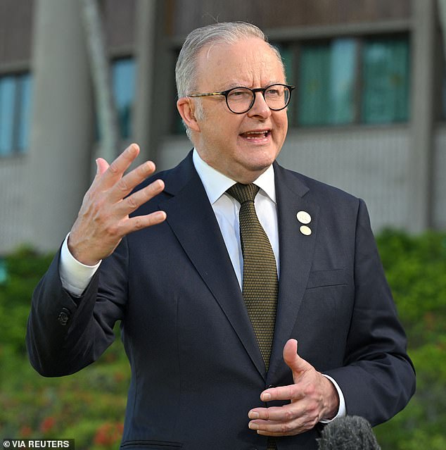 Anthony Albanese shrugs off Donald Trump’s latest attack with two-word response