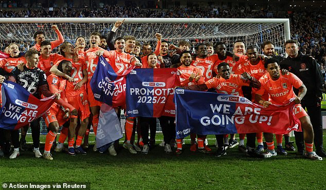 Party time for Frank Lampard’s Sky Blues! Coventry City end 25-YEAR Premier League exile with a 1-1 draw at Blackburn after dramatic late equaliser