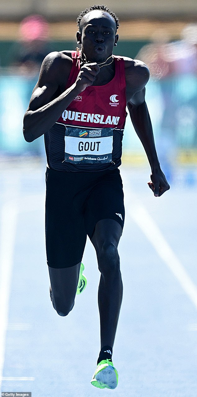 He’s just toying with them now! Gout Gout breezes to gold at the Australian Junior Championships – and offers a cheeky message to his rivals