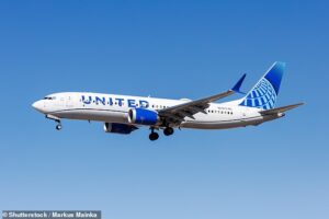 United Airlines flight diverts and passengers escape on emergency slides amid ‘bomb threat’ after pilots ‘hear beeping device’