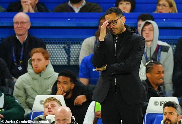 Chelsea cannot score or defend and are sleepwalking towards the excruciating embarrassment of no European football after defeat by Man United, writes KIERAN GILL