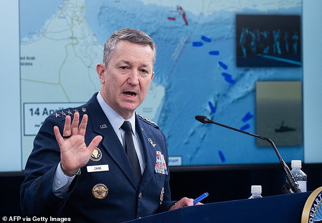 US military ‘preparing to board Iran-linked ships in just DAYS’ marking huge escalation in Strait of Hormuz arm wrestle