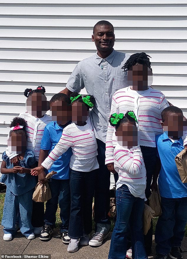 Devastating image shows National Guardsman and his children just days before killing them in horrific rampage