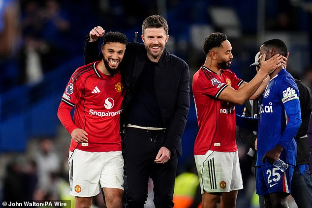 Man United legend urges Red Devils to give Michael Carrick manager’s job full-time when Champions League qualification is confirmed