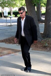 MLB pitcher Scott Erickson is seen for the first time since turning on former lover Rebecca Grossman as jury selection starts for multi-million dollar wrongful death trial