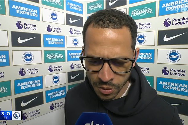 Liam Rosenior turns on his Chelsea stars: Livid boss hits out at ‘unacceptable’ and ‘indefensible’ capitulation at Brighton in brutally honest interview – and warns ‘DRASTIC’ changes are needed