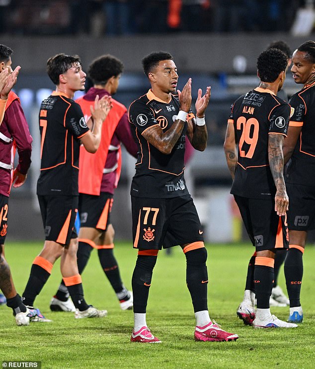 Jesse Lingard scores first goal for Brazilian giants – as former Man United and England star makes history in cup triumph