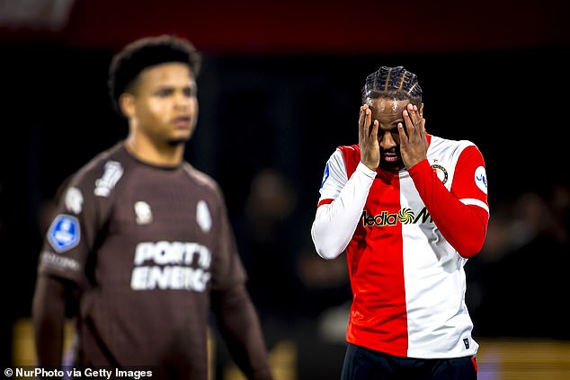 How Feyenoord’s Raheem Sterling ‘gamble’ has quickly backfired: Why Chelsea flop already has ‘no future’ at Robin van Persie’s side just weeks after signing – and the mocking three-word nickname fans are calling him
