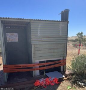 Woman is trapped in waist-deep human poo for THREE HOURS after falling through the floor of Outback toilet at Henbury Meteorites Conservation Reserve, NT