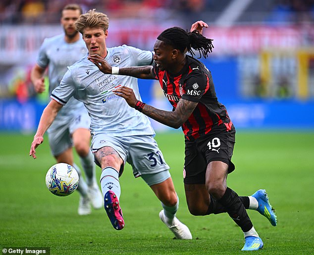 Man United, Man City, Liverpool and Real Madrid keeping tabs on £60m AC Milan winger – who is set to star at World Cup after impressive season in Italy