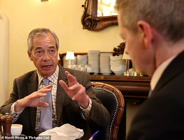 ‘I now believe there is one big divide in British society and it’s not class or money or race or religion. It’s between those that work and those that don’t’: Nigel Farage talks to JASON GROVES