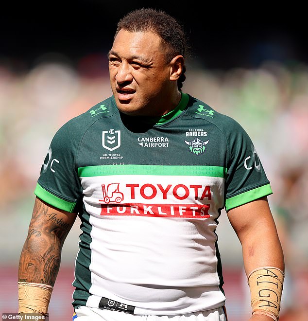 NRL enforcer hits back at vile troll who threatened to ASSAULT teammate’s girlfriend, forcing them into a grovelling video apology