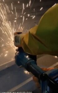 Pro-Palestinian protesters break into Israeli-owned drone factory in Leicester as police arrest two