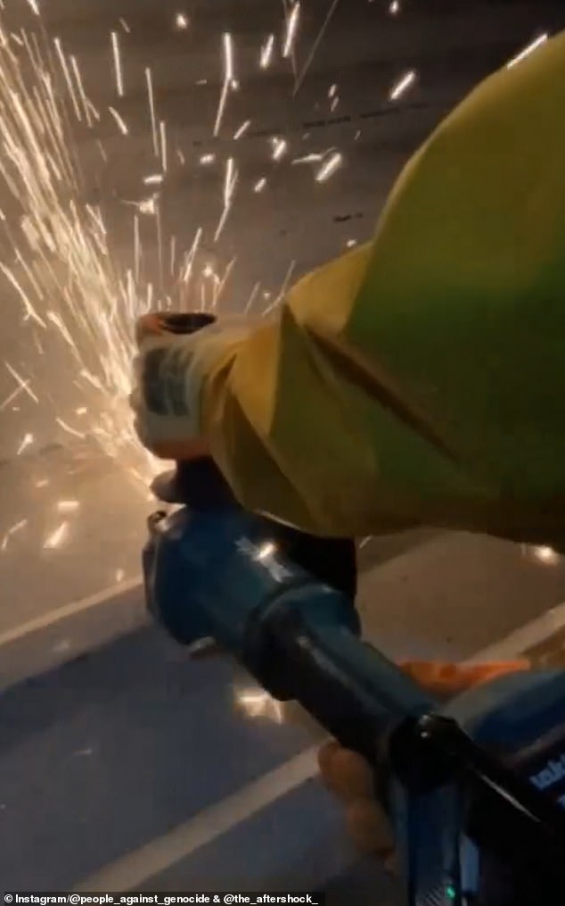 Pro-Palestinian protesters break into Israeli-owned drone factory in Leicester as police arrest two