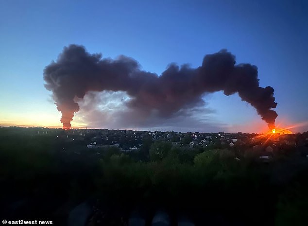 RAF jets shoot down Russian drones over Ukraine for first time as conflict threatens to escalate