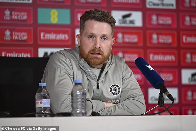 Chelsea caretaker Calum McFarlane bristles at suggestion he is underqualified without a Pro Licence –  and reveals he has not spoken to Liam Rosenior about which players let him down in the Brighton debacle