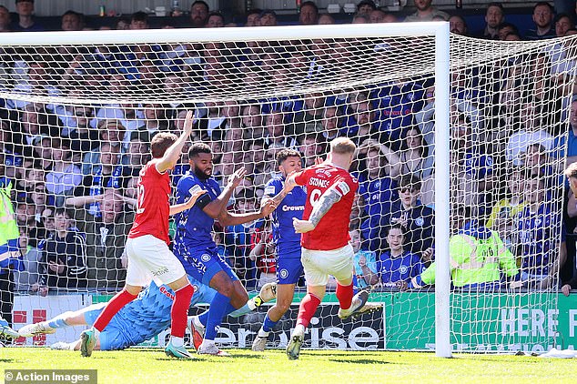 The most dramatic promotion ever! York City back in the EFL after 103rd-minute equaliser… breaking the hearts of Rochdale – who thought their goal had won it just moments before and celebrated with a pitch invasion