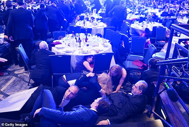 We heard pop, pop, pop, looked at the door… and waited under tables for the lunatic to unload: Inside the White House Correspondents’ Dinner shooting