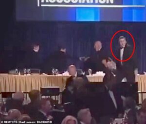 Man hailed as a hero for jumping in front of Trump as soon as shots were fired outside White House Correspondents’ Dinner
