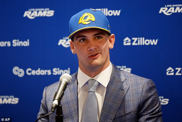 Revealed: How Matthew Stafford reacted to the Los Angeles Rams drafting Alabama QB Ty Simpson