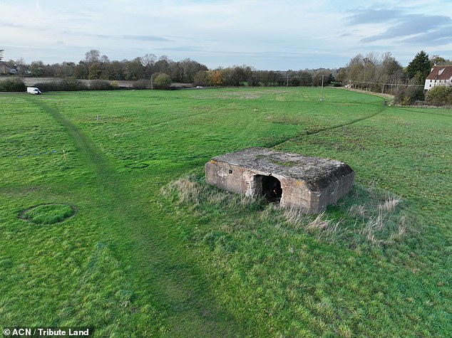 History buffs can buy Second World War bunker with huge plot of surrounding land for £65,000 – but it comes with a catch